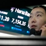 Asian shares track Wall Street’s retreat as bond markets crank up the pressure