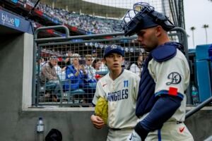 Roki Sasaki is no longer lost in translation, finding his swagger and delivering wins