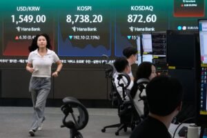 Asian shares plunge as traders sell to lock&hellip;