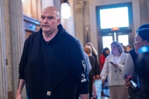 Fetterman’s ultimatum is giving some Democrats anxiety he’ll switch parties