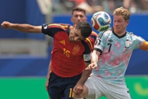Mikel Merino lifts Spain over…