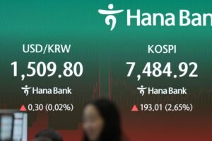 Oil prices jump and Asian shares slip as&hellip;