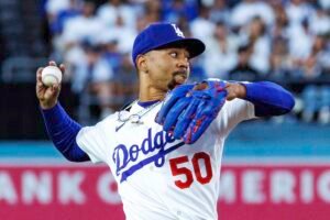 Dodgers’ Mookie Betts has six…