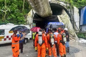 Explosion in tunnel at Indian hydropower project leaves 10 dead and 17 missing