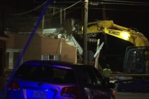 Farmville church initial demolition complete after structural collapse forced evacuations