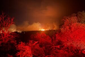 Ross Fire grows to one…