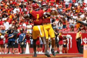USC youth movement powers No. 14 Trojans to season-opening win over San José State
