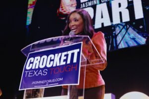Jasmine Crockett’s down-ballot slate starts to take shape…