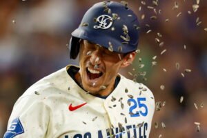 Tommy Edman delivers for Ohtani-less Dodgers in victory…